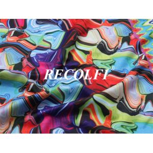 Repreve Recycled Spandex Plain Fabric Activewear Made From Recycled Plastic