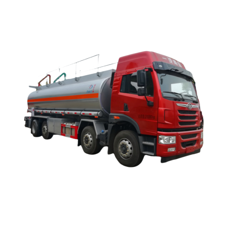 FAW 26-28cub 260 Horsepower Front Four Rear Six (8x2) Aluminum Alloy Chemical Vehicle Special Truck Special Transport Truck