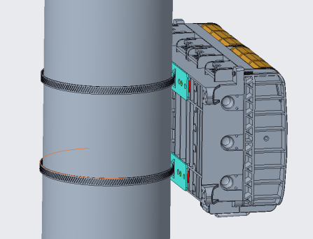 DA-FOSC-IM120-417-3 Dome Type Fiber Optic Splice Closure