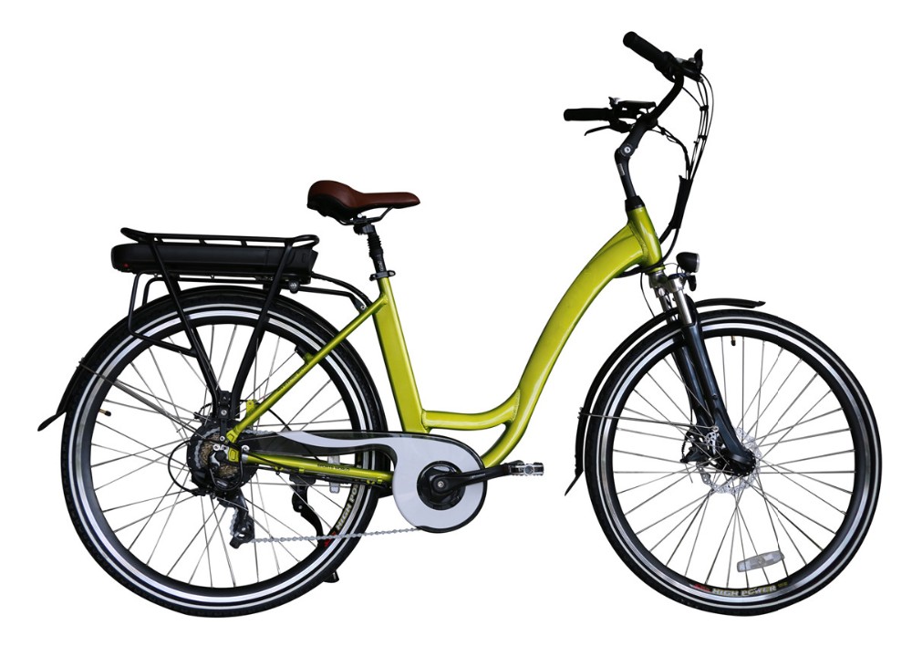 700C 28 Inch Classic City Electric Bike Dutch Lady Style 36V 250W Hub Motor Bicycle