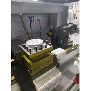 Q1322 1500mm Cnc Pipe Threading Machine Flat Bed Lathes