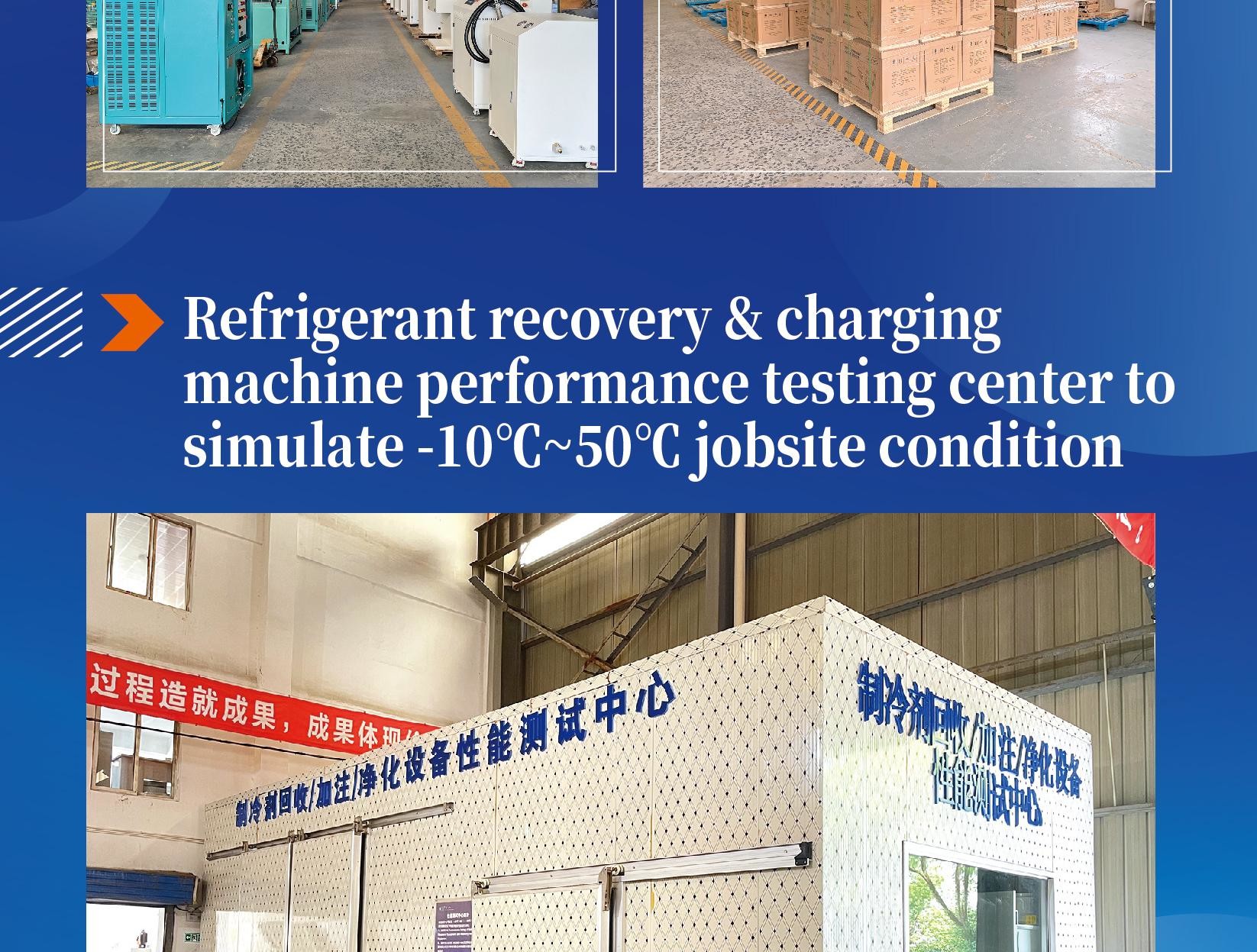 Single System Gas Freon Charging Station ATEX Certificated CM8600 ExS