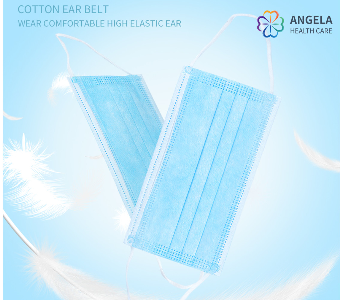 China Factory In Stock Disposable 3-Ply EN14683 ISO14683 Disposable Medical Face Mask,Surgical Mask