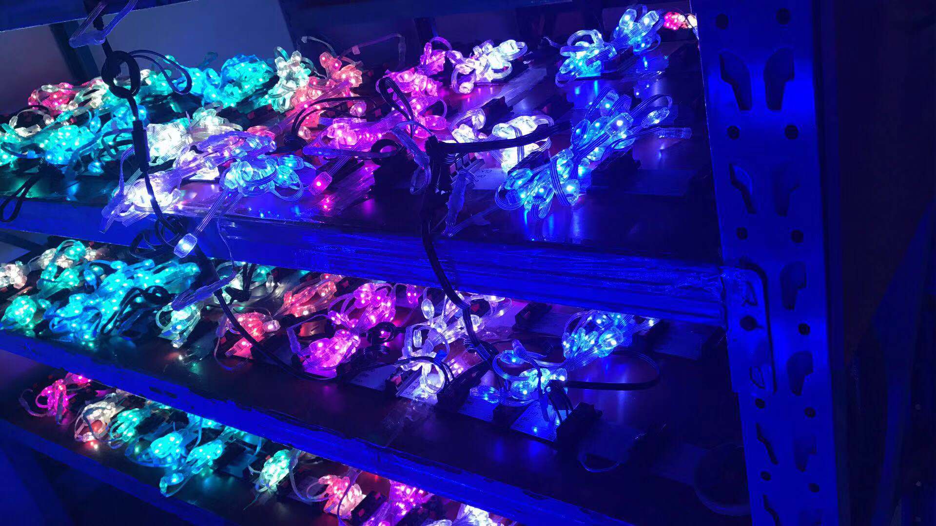 Crystal 3D Pixel LED 3535 Pendant Light For Living Room Decoration