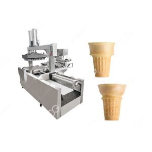 SUS Customized Cupcake Cone Making Machine High Speed 2600PCS/H