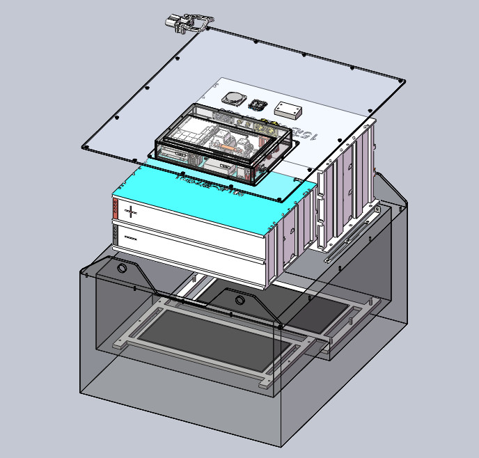 Customized 80v450ah Electric Hob Machine Lifep04 Lithium Battery Pack