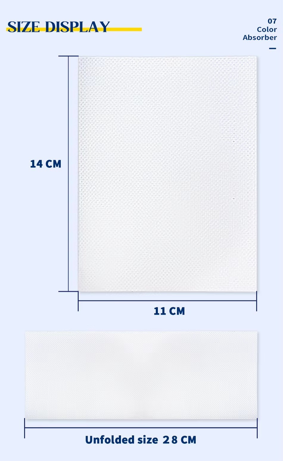 Natural OEM Dye Trapping Sheets Fragrance Free Washing Machine Color Catcher