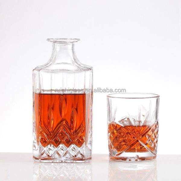 700ml 750ml Luxury Flint Glass Bottle for Gin Tequila Whisky Brandy Alcohol