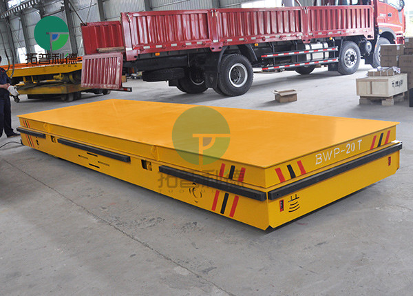 Multidirectional Steerable 20 Tons Electric Transfer Cart with Lifting/Lowering for Handling Steelmill Components