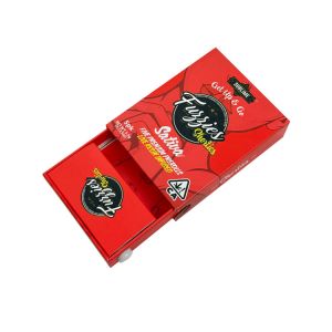 Custom Printing Sliding Cardboard Cigarette Packaging With Paper Tray