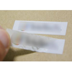 Matt White Coated Security Non Residue Security Labels Non Transfer