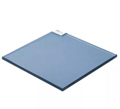 Colored Tempered Laminated Stained Reflective Glass Sheets For Windows 300mm