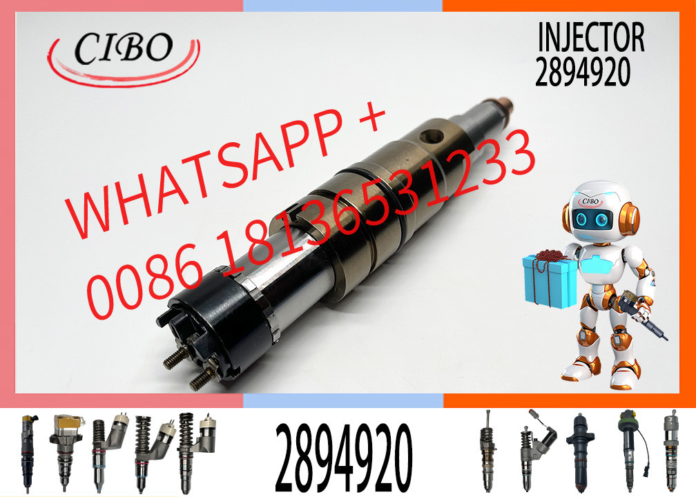 For Cummins HPI ISX15 Engine Fuel Injector Reman 2894920/5579415/2894920NX/5579415NX/2894920PX/5579415RX Injection Valves