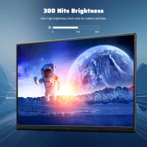 14" IPS Portable Touch Monitor For PC & PS5 With 60Hz Refresh Rate 16:10 Aspect