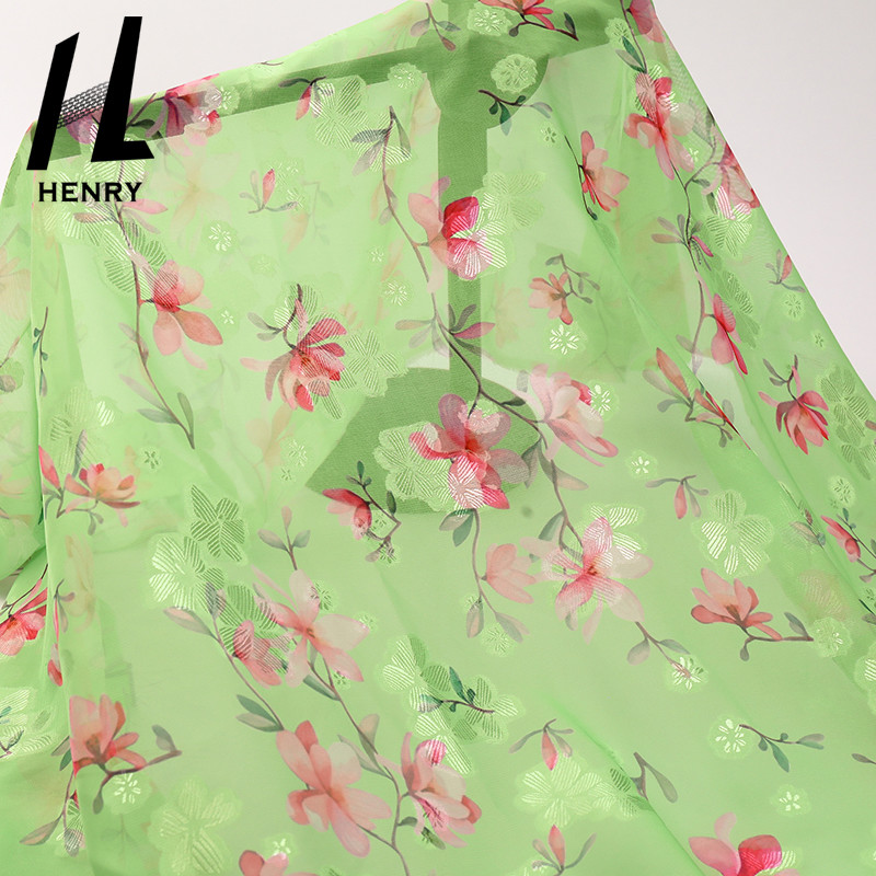 Breathable Soft Tulle Fabric Pure Polyester Dress Printing Process Chiffon Fabric