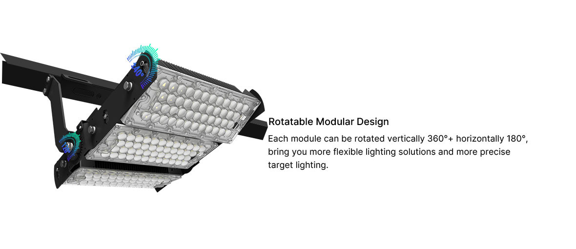 Sports 5000k LED Outdoor Flood Light 720W IP65 LED Floodlight