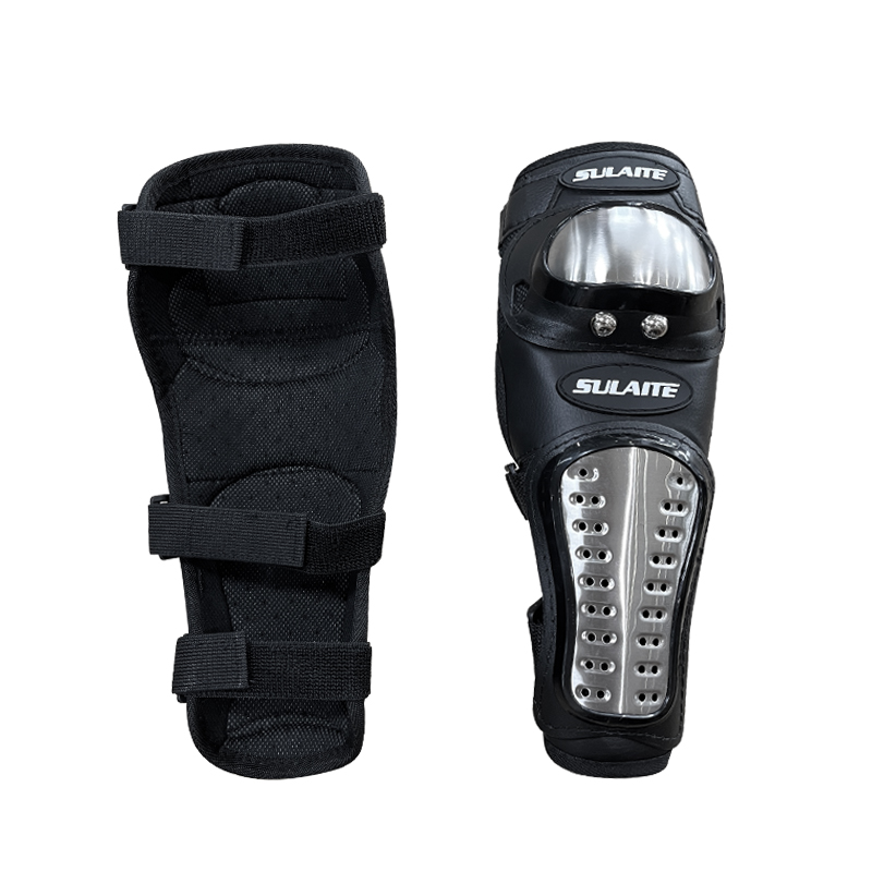 Personal Protection Motorcycle Elbow and Knee Pads with One Size Fits All Design
