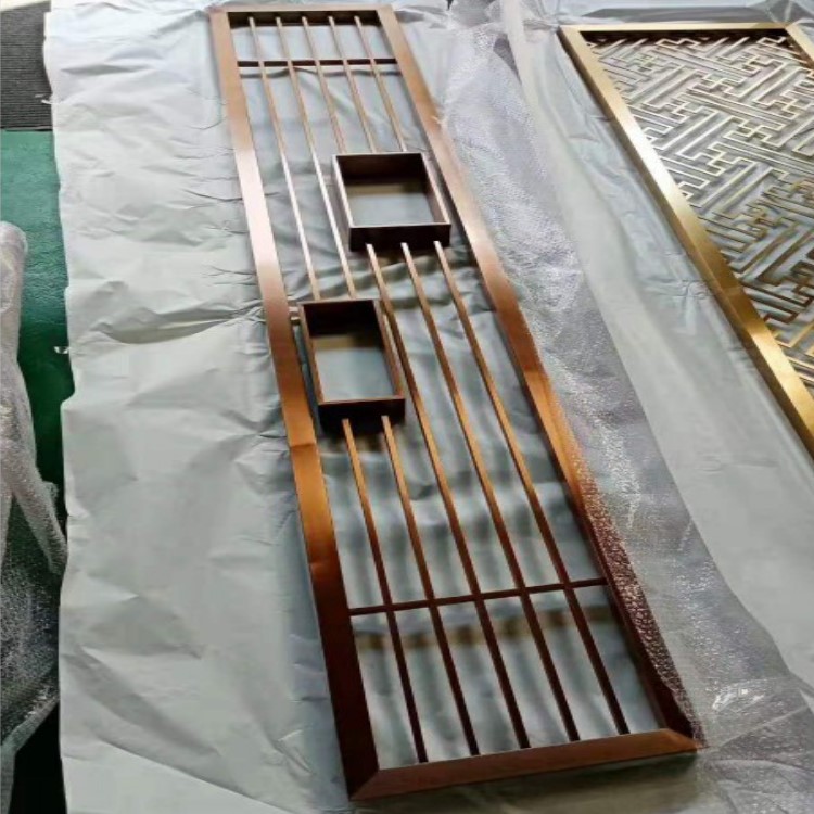 Stainless Steel Expendable Partition Aluminum Room Dividers For Living Room