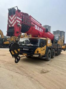 China Sany Used Mobile Crane Trucks 220T 360kW/rpm Second Hand Truck Mounted Cranes on sale