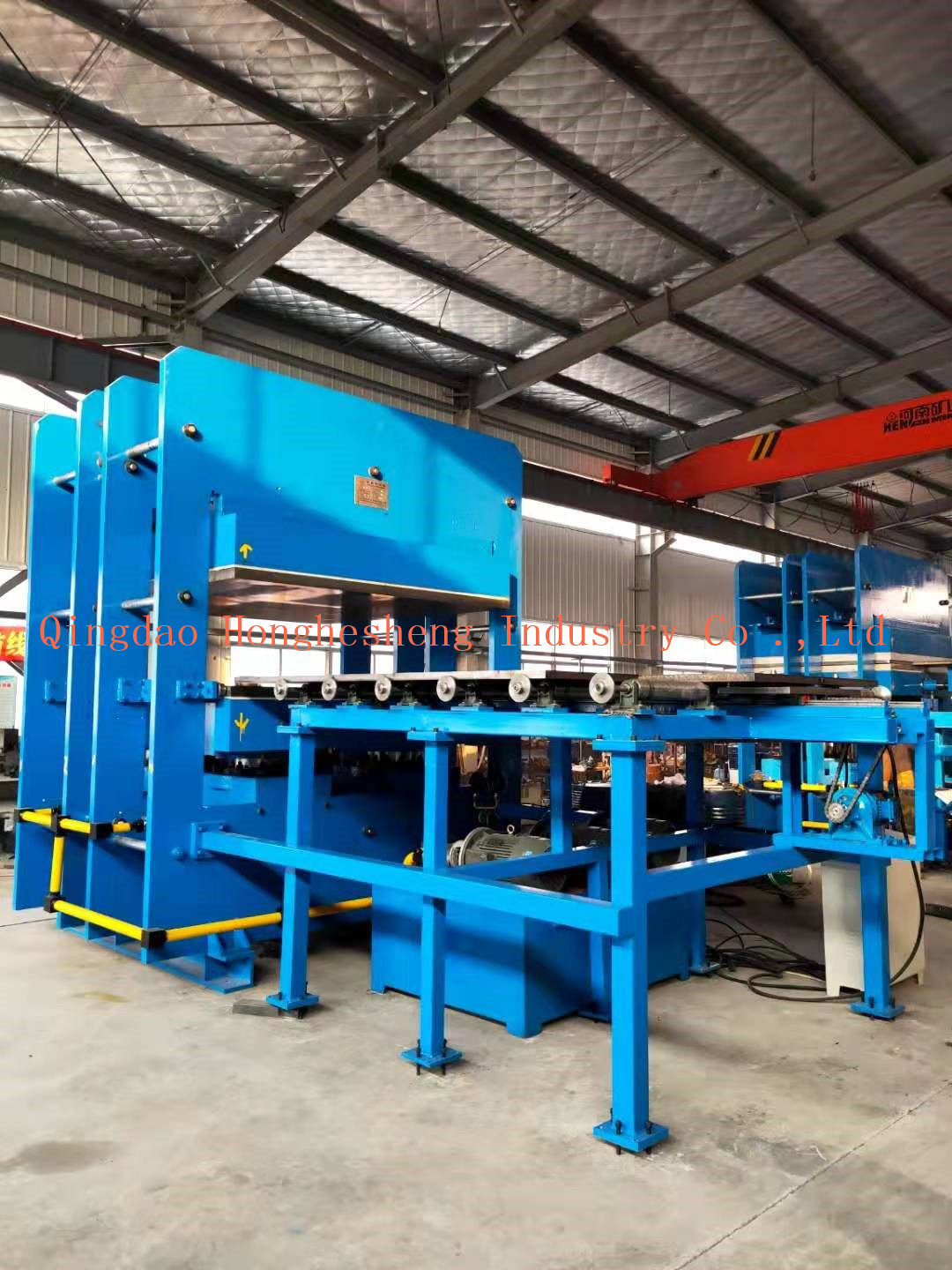 600T Hot Tire Vulcanizing Press Rubber Tyre Tube Making Machine