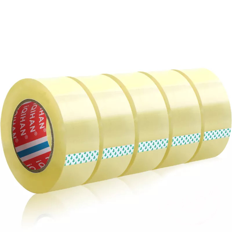 Clear Silent Hot Melt Adhesive No Noise Silent Packaging Bopp Adhesive Tape TSCA Standard