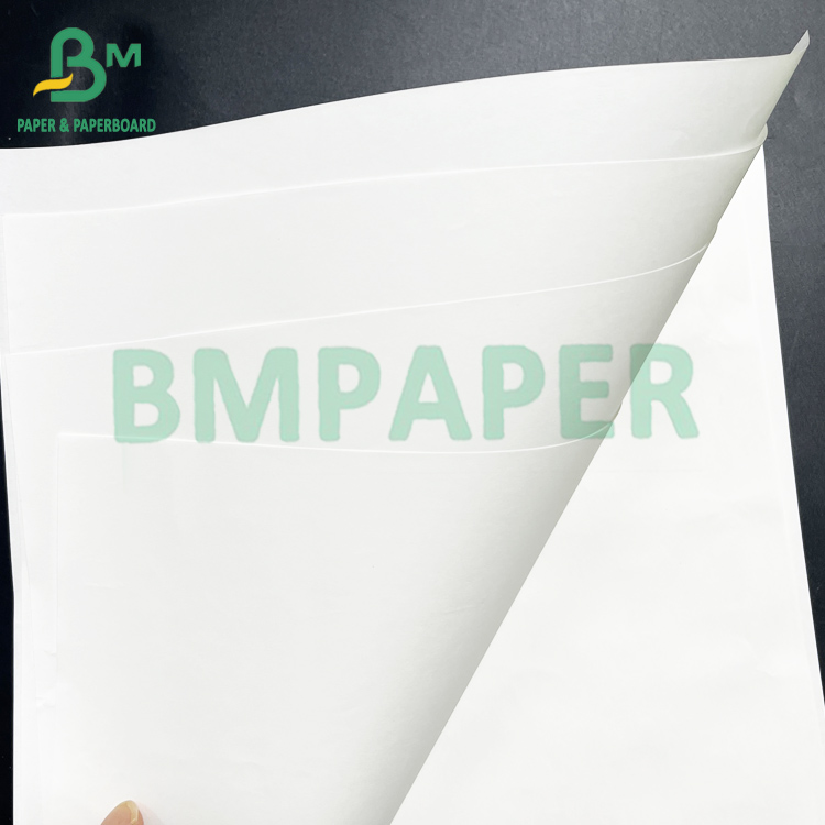 80gsm Good Printing Stability White Bleached Kraft Paper For Food Packing