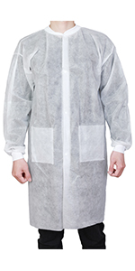 disposable lab coat