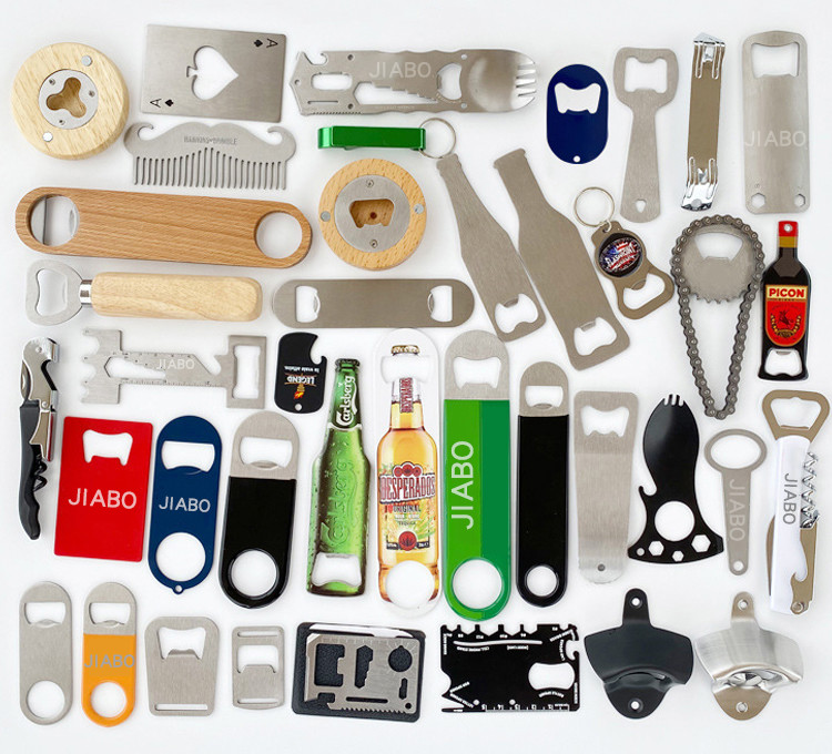 Custom Various Magnetic Metal Paint Bottle Opener Beer Bottle Opener
