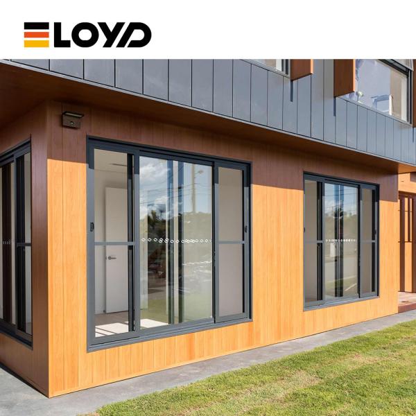 Quality Triple-Track Aluminum Sliding Window for Wide Openings for sale