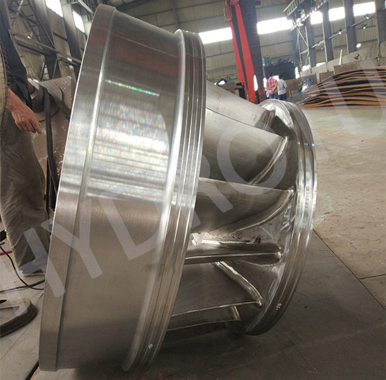 Stainless Steel High Water Head Francis Hydro Turbine For Power Plant