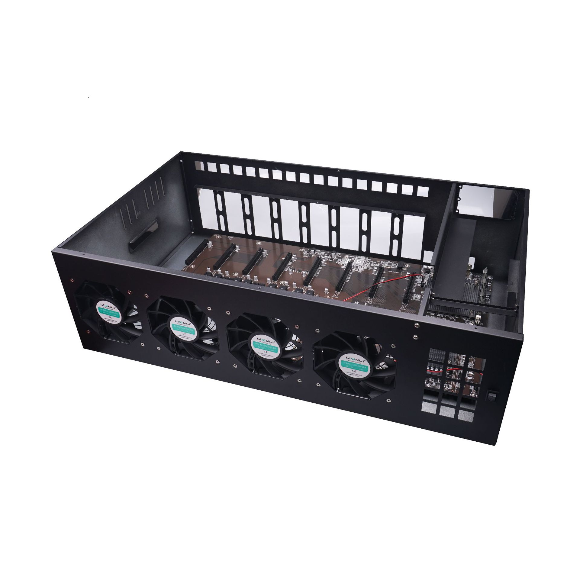 High Profit Asic X79 8GPU Case Motherboard for Only unlock 3060 dedicated Graphics Card Special Use