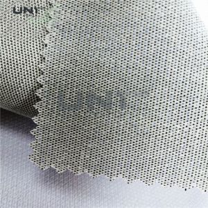 Cotton Cap Woven Fusible Interlining Roll With Hard LDPE Glue