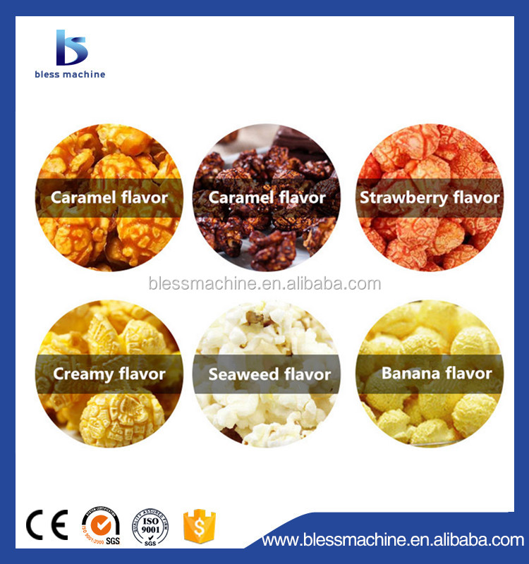 Design 0.35kw Ball Popcorn Making Machine for Domestic and Overseas Demand in 2022