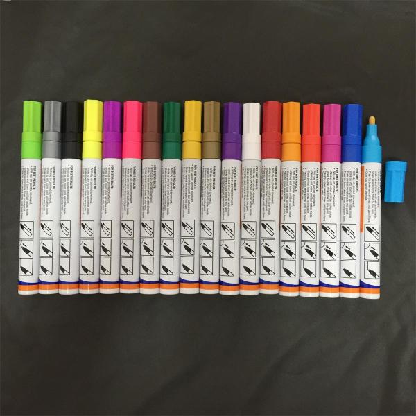 18color Paint Marker Chinese School Stationery Corporate Gifts Metal Paint Pen