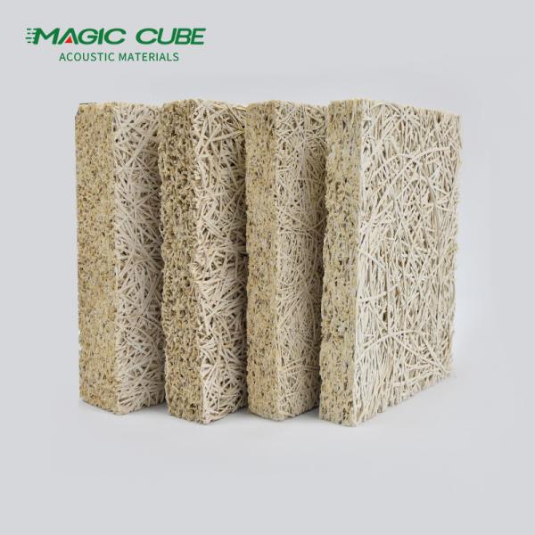 15mm/ 20mm/ 25mm/ 35mm Nails Installation Wood Wool Cement Board for Gym