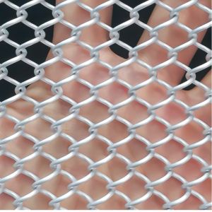 Aluminium Alloy Wire Screen Mesh Ceiling Curtain Chain Link Strip Drapery