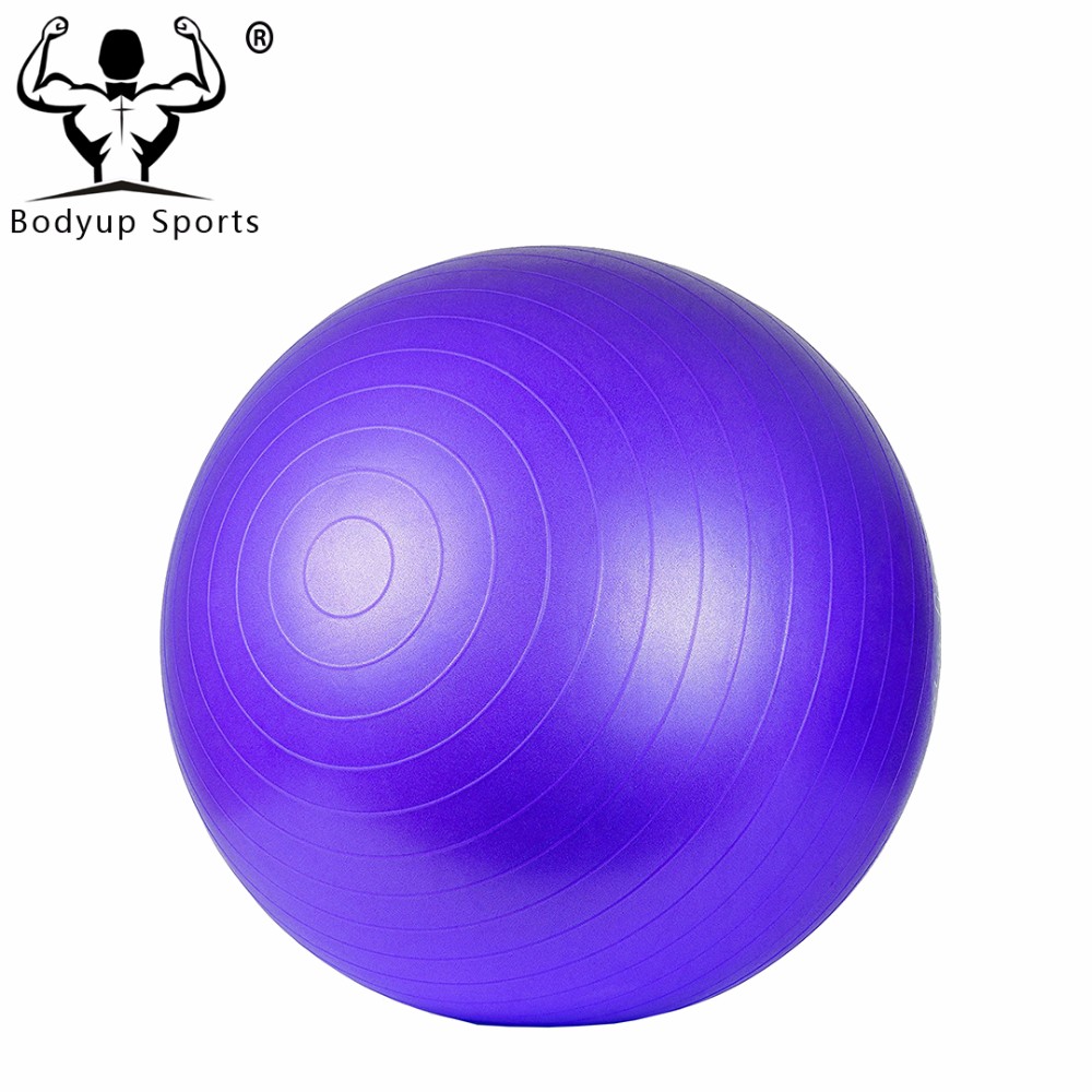 Anti Burst Gym Exercise Ball Eco Friendly PVC Material With Graspable Surface