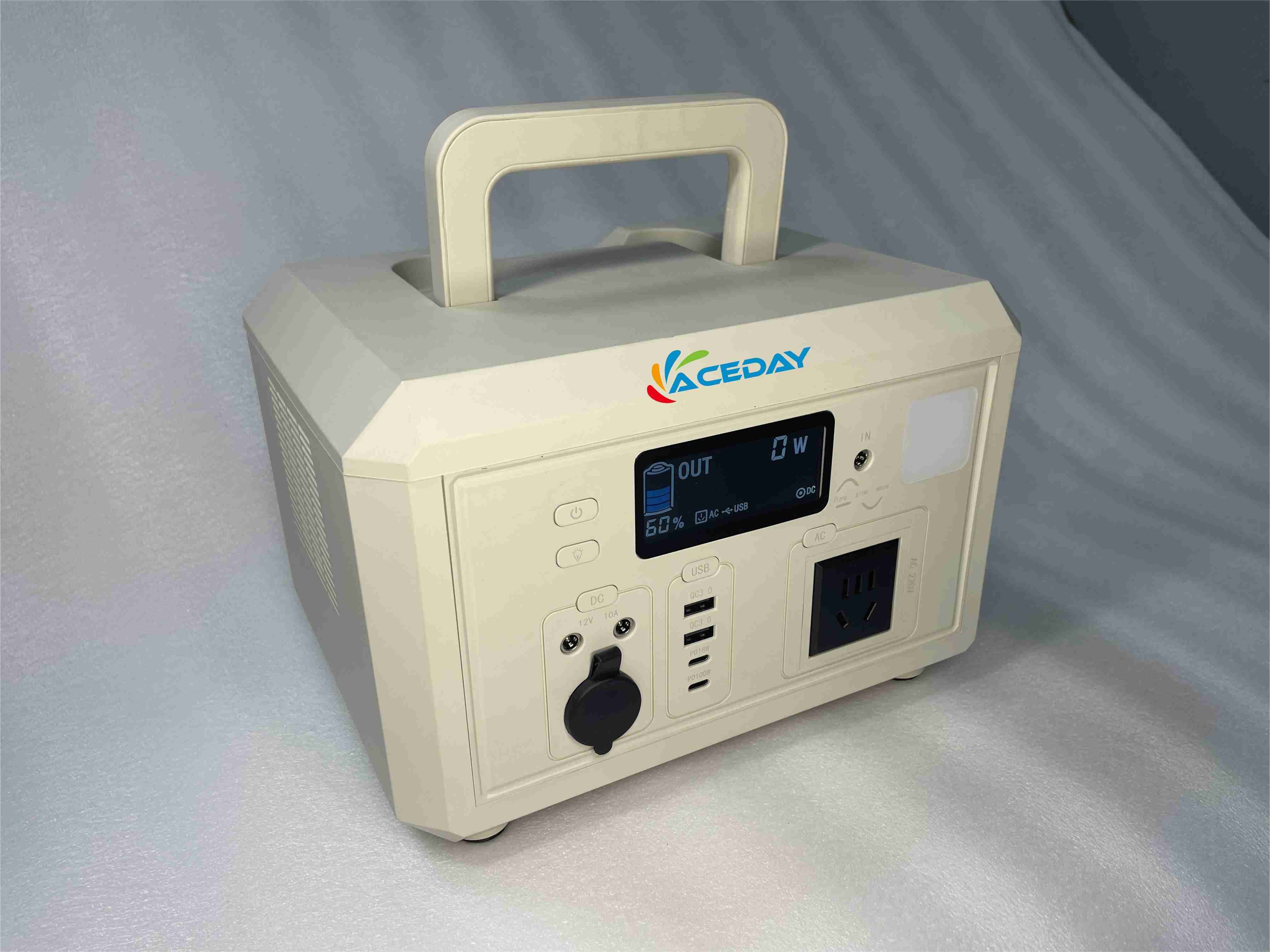 500W 330Wh Lithium Portable Power Station Solar Charged AF500W