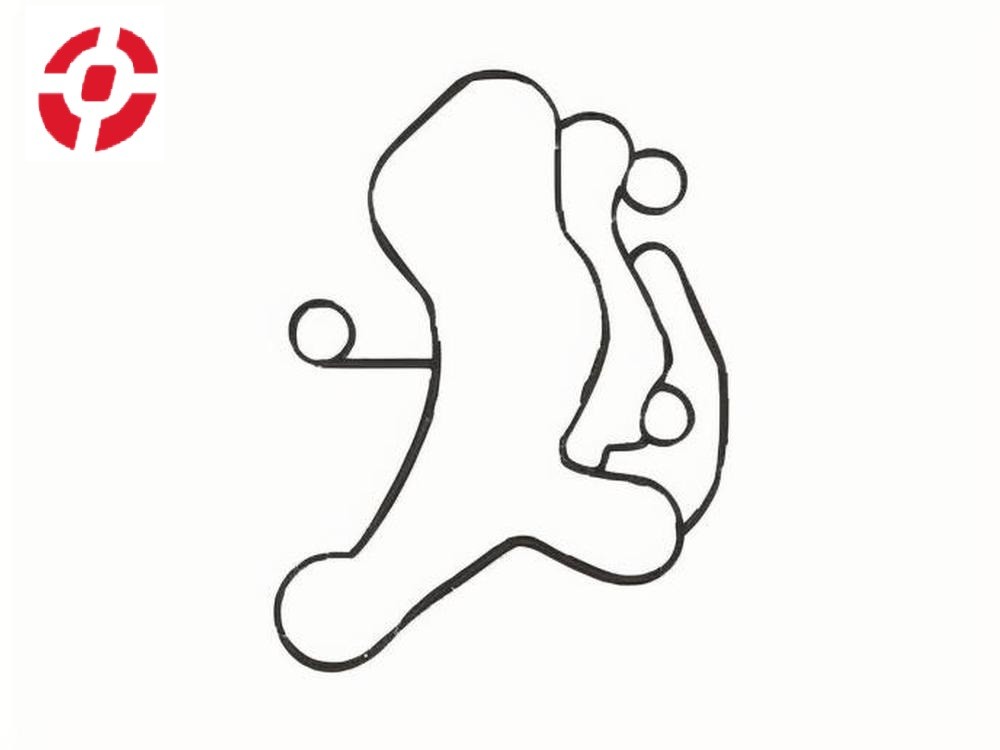 OE LR022903 Oil Cooler Gasket Seal Rocker Cover Seal Pad Cover Gasket For Land Rover