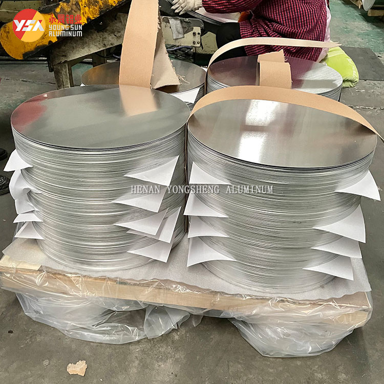 1000 3000 5000 Series Round Aluminium Alloy Sheet Disc Custom Aluminum Circle