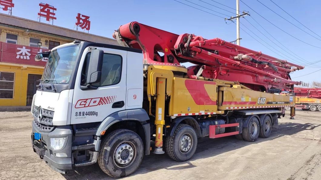S Any Concrete Pump Truck 62 Meters Installed in a Mercedes Truck for Sale
