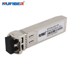 25G SFP+ Duplex LC 1310nm 10KM DFB Optical Module Transceiver