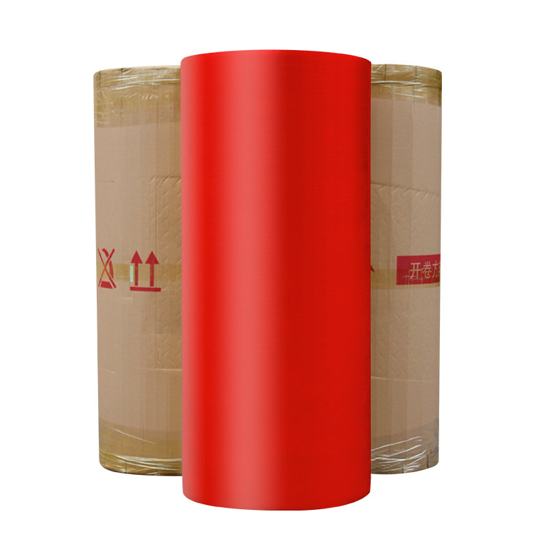 300yards Length Color Bopp Jumbo Roll Carton Sealing