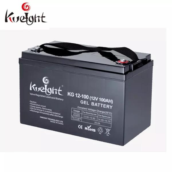 12v 100ah Solar Vrla Battery Deep Cycle Gel Lead Acid Battery Ups Battery KG12