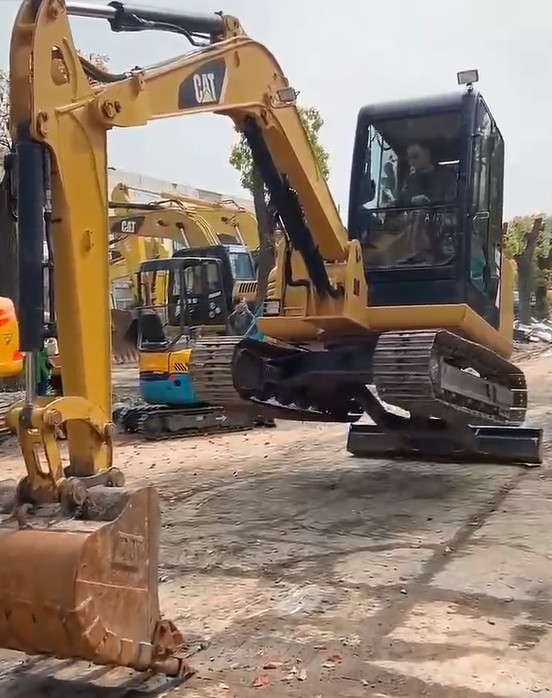 Used Caterpillar Excavator CAT 306E SecondHand 6ton Digger Mini Made In Japan