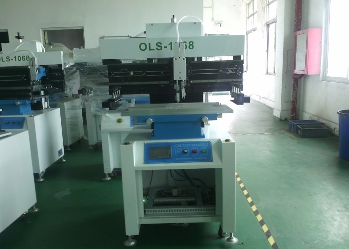 PLC Touch Screen 100W 0.6m Solder Paste Printer