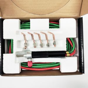 Professional Oxygen Acetylene Butane Gas Welding Torch Maximum Temperature 1700