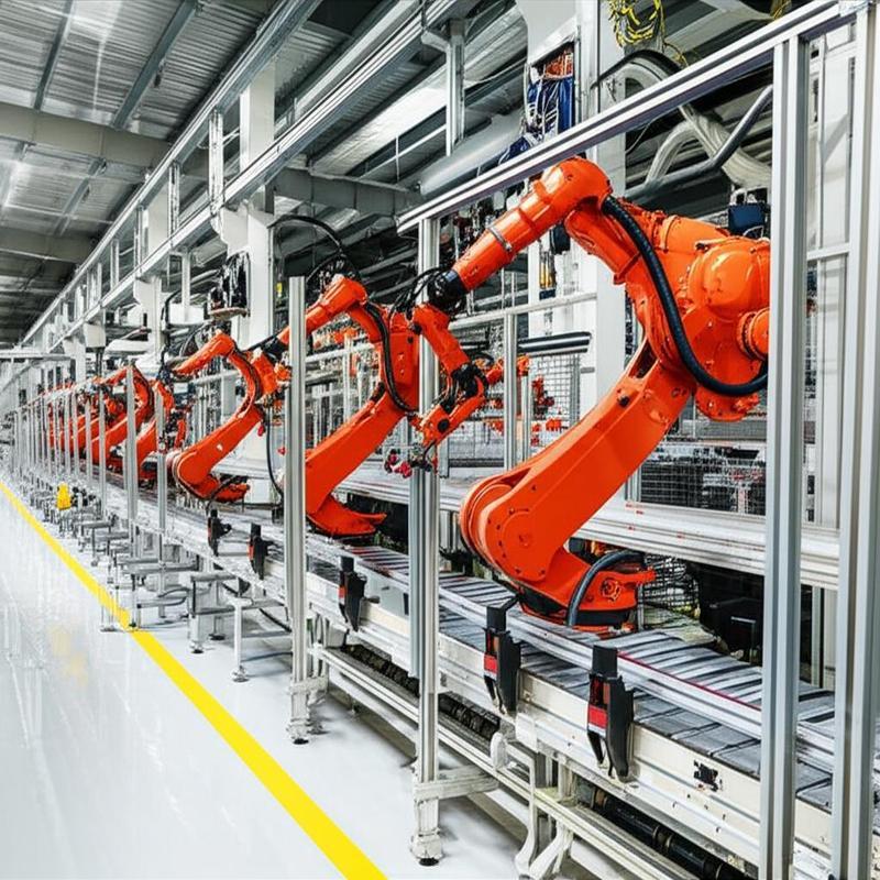  Streamlined Production Automotive Assembly Line with Assembling Speed 0.5-6m/min and Compact Footprint Manufactures