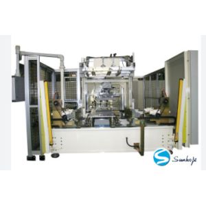  Adjustable Running Speed Radiator Core Builder Machine For 6-8 Cylinders And Maximum Core Size 900*900*56mm Manufactures