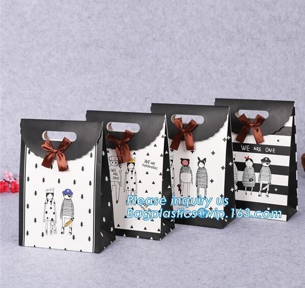Luxury Paper Gift Carrier Shopping Bag Party Bag with Handles,printed paper carrier bag for apparel shopping bag, bageas